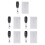 5X AC/ 12V 24V 36V Motor Manual Controller Motor Remote Control  Forwards Reverse  Down Stop with Limit 1
