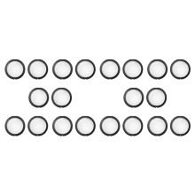 10X dla Insta 360 X3 Sticky Lens Guards Protector Panoramiczna OsłOna Obiektywu Akcesoria do Aparatu Sportowego
