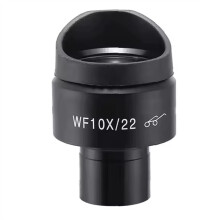 WF10X High Eye Point Wide Angle Eyepiece Diopter Adjustable Field of View 22MM Interface Size 23.2mm