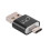 2X Card Reader Aluminum USB Type C OTG Micro-/TF External Memory Card Reader Adapter for Mobile Phone Computer(Black) 4
