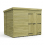 7 x 6 Pent Shed Tanalised (Double Door, No Windows) 2