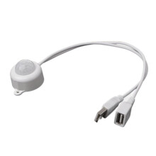 PIR Body Infrared USB Motion Sensor 5V - 24V 5A Photosensitive Sensor Detector for Single Color RGB LED Strip W