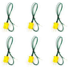 6X Type K Thermocouple Wire Lead for Digital Thermometer