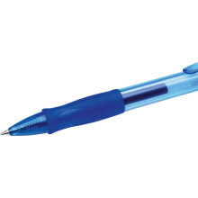 BIC Gel-ocity Original, Gel Ink Pens, With a Soft Grip, Seamless Smooth Writing, in Blue, Medium: 0.7mm, Pack of 12