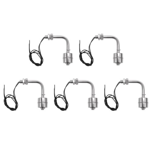 5X Liquid Water Level Stainless Steel Right Angle Floating  for Aquarium