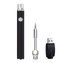 510 Thread Soldering Iron Kit 3-Gear Voltage Soldering Iron Pen with Soldering Iron Tip 350mAh USB Rechargeable Black