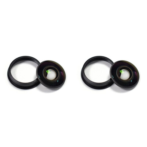 2X pour  X3 Verre D'Objectif de Remplacement pour PièCe D'Accessoires de Réparation de CaméRa D'Action
