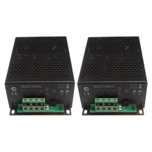 2X BAC06A Cargador de Generador Batería de Conmutación Cargador Flotante 24V 3A