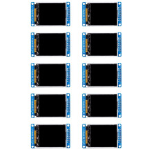 10X 1.8 Inch LCD Display Module Full Color 128X160 RGB SPI TFT LCD Display Module ST7735S 3.3V Replace OLED Power Supply