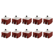 10X Grinder D'Angle AC 250V 6A 125V / 12A DPST Commutateur A Bouton-Poussoir pour 6-100