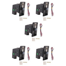 5X MemóRia de Empurrador de Moedas Multi-Moeda para Máquina de Venda Automática de Jogos de Arcade
