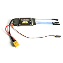 40A BüRstenloser Regler XT60-Stecker Langlebige RC-Spielzeugkomponenten ZubehöR Geschwindigkeitsregler Motor FPV Quadcopter Hubschrauber