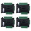 4X PLC Industrial Control Board FX3U-24MR High-Speed Household PLC Industrial Control Board PLC Controller Programmable 1