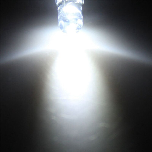 LED Bright Light Lamp Emitting Diode, 210 Piece,  3V-6V, 5 Mm, White 1