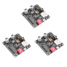 3X DY-HV20T 12V/24V Power Supply10W/20W Voice Playback Module Supporting Micro- Card MP3 Music Player for
