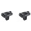 2X TELESIN Magnetic Two Claw Adapter Action Camera Accessories for  OSMO Action 3 Adapter 1