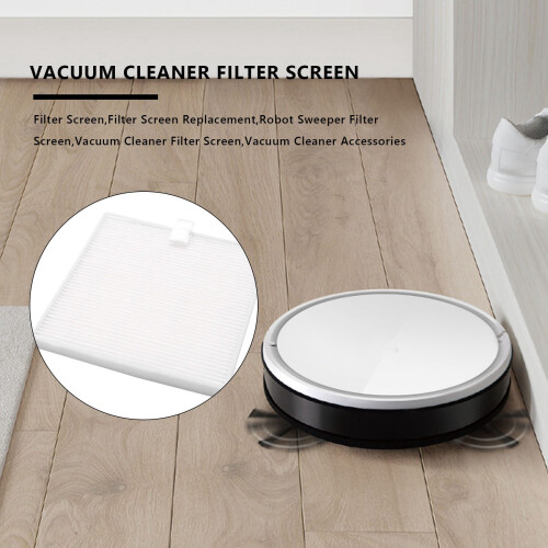 3Pc Filter Screen Replacement Accessories for  V8 V8S X750 X800 X785 V80 Robot Sweeper (White+Black) 2