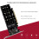 4X Double-Sided 4-Disk NVME  Card PCIeX16 to M.2 M-Key NVMEx4SSD 2U Server  Array Expansion Adapter Split Card 5