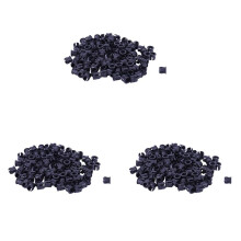 300 Pezzi in Plastica Nera Da 5 mm Con Supporto per Clip A LED per Montaggio Su Pannello