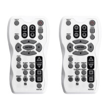 2X Replace YT-110 Projector Remote Control for XJ-A141, XJ-A146, XJ-A241, XJ-A246, XJ-A251, XJ-A256, XJ-M250