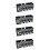 4 Unidade de ÁUdio XLR de 3 Pinos e 4 Canais e DMX sobre Extensor de Cabo de Rede, Extensor de Sinal de Rede DMX512, Macho 1