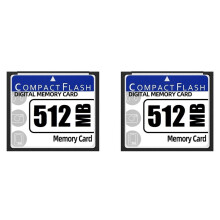 2X 512 MB Compact Flash-Geheugenkaart voor Camera, Reclamemachine, Industriële Computerkaart
