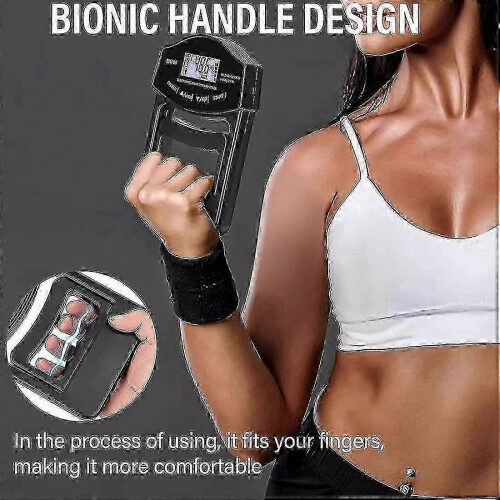 Grip Strength Tester, 396lbs/180kg Digital Hand Dynamometer Grip Strength Meter Usb Lcd Screen Hand Grip Dynamometer 2
