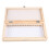 2X Wooden Slide Storage Box, Holds 50 Slides, Microscope Slide Box 1