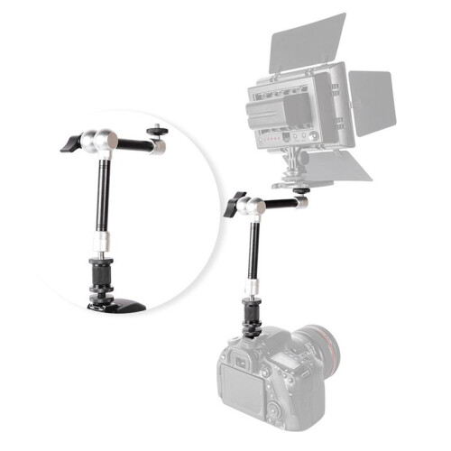 5X Mão Estranha de Braço Mágico de 11 Polegadas para Monitor LCD DSLR de Luz LED 2