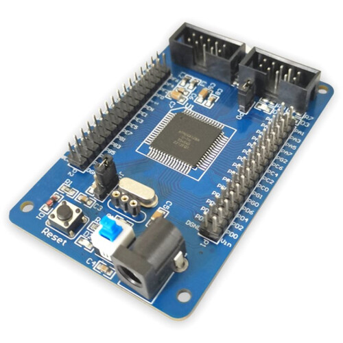 ATmega 128 ATMega128 AVR Minimum Core System Development Board AVR Single-Chip Microcomputer System Board Module ISP 1