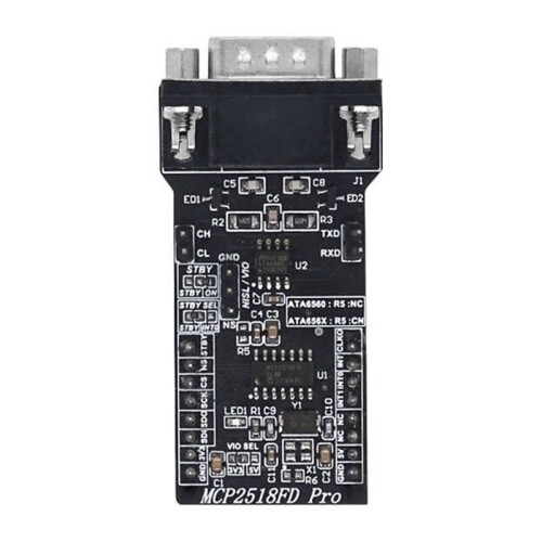 Módulo SPI para CANFD Módulo MCP2518FD Módulo Transceptor ATA6560 CAM Bus Módulo Super MCP2515 Módulo Controlador 1