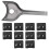 50Pcs USB Dust Plug Charger Port Cover Cap USB Security Lock Universal Dustproof Protector PC Notebook Laptop 4