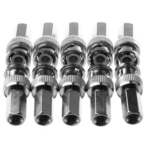 40x  Conector Coaxial BNC Macho CCTV RG59 1