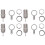 20 Pcs F Type Panel Mounted Socket Female Jack Solder Connector Adapter 1