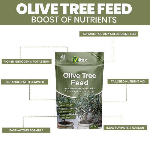 Vitax Vitax Olive Tree Feed Pouch 900g 1