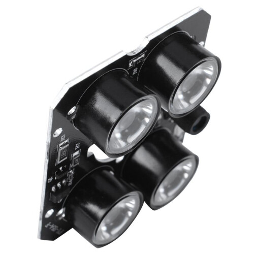3pcs 4 Array IR LED Spot Light Infrared 4X IR LED Board for CCTV Cameras Night Vision (52mm Diameter) 1