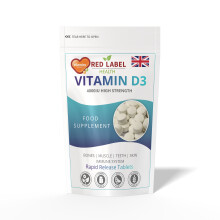 Vitamin D3 4000IU 100 Tablets High Strength Immune Support Bones Skin