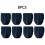 8Pcs Hotend Protective Cover for Flashforge AD5X Hotend Kit Protector Cover Enhances 3D Printer Performance 2