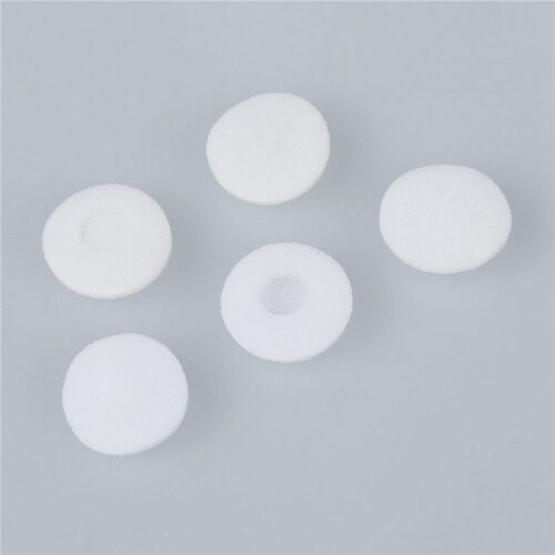 300 Pcs White Soft Sponge Earphone Headphone Ear Pad Cover Replacement 1