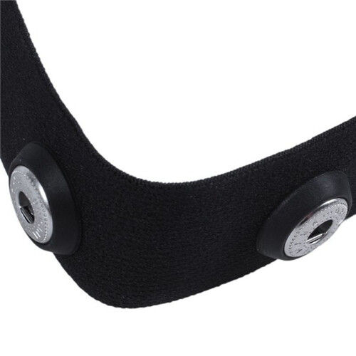 2X Correa de Cinturón para El Pecho para Polar Wahoo  Negro 2