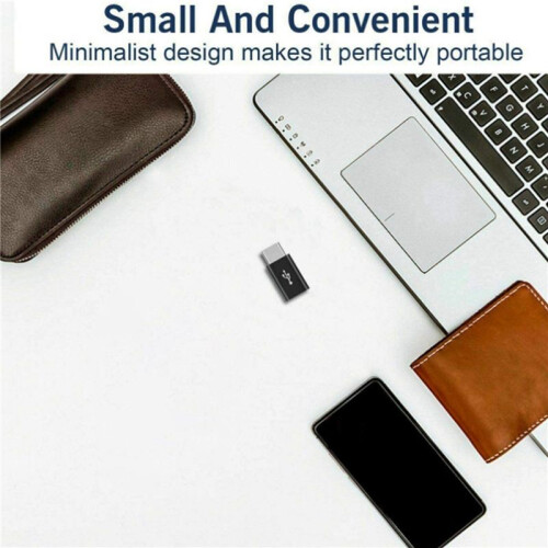 4X Micro-USB to Usb C Adapter,  to Typec Charging Adapter, Usb Type C Adapter Conversion Connector with Resistor 2