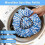 (White) 4 Pack RinseClean Spin Mop Replacement Head Spin Mop Refills Compatible 4