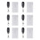 6X AC/ 12V 24V 36V Motor Manual Controller Motor Remote Control  Forward Reverse  Down Stop con Finecorsa 1