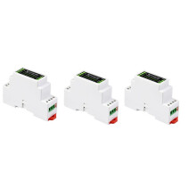 3X Waveshare Industrial Rail Type RS232 to RS485 Converter 300-115200Bps Active Digital Isolation Wide Voltage