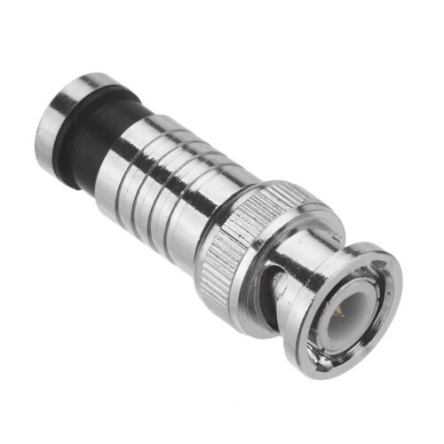 20 Pcs BNC Compression Connector for Coax RG59 Cable CCTV Cameras 1