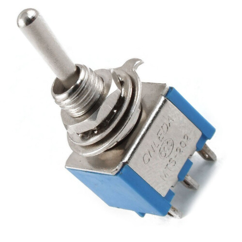2X AC 3A/250V 6A/125V 6 Pin DPDT / 2 Position  Toggle 2