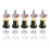20pcs 10K OHM 3 Terminal Linear Taper Rotary Audio B Type Potentiometer 9