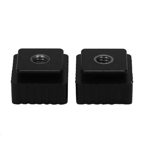 4Pcs Flash Hot Shoe Mount Adapter to 1/4 Inch Thread for Studio Light Stand Tripod 1