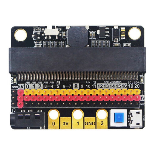 2X for Microbit Expansion Board IO BIT V2.0 Micro:Bit Horizontal Adapter Plate 1