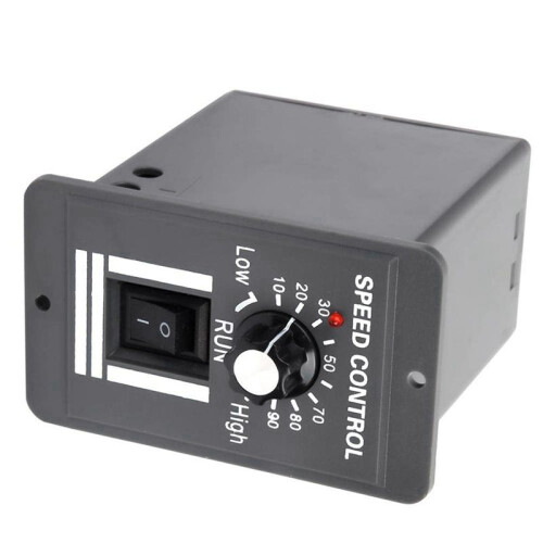 5X  12V 24V 36V 48V 10A PWM Motor Speed Controller Reversible  Regulator Control Forward Rotation Stop 1